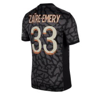 Camiseta Paris Saint-Germain Warren Zaire-Emery #33 Tercera Equipación Replica 2023-24 mangas cortas